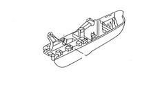 SOL TUTAMAK ALT CERCEVESİ SIYAH SOL
